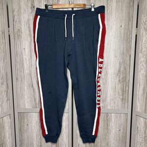 Abercrombie Fitch Mens Sweatpants Y2K Large Logo Size XL